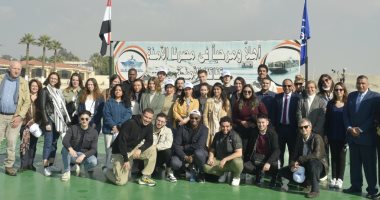 وفد من جامعة السوربون يزور هيئة قناة السويس للاطلاع على المشروعات التنموية