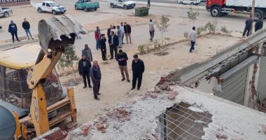 جهاز العاشر: إزالة تعديات مخالفة على الأراضى بقرار من وزير الإسكان