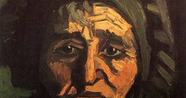 فان جوخ يبدع فى رسمة وجه امرأة فلاحة.. شاهد
