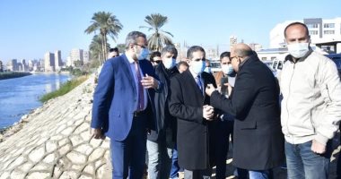 محافظ الغربية: محور مرورى جديد وكورنيش بالمحلة بطول 5300 متر