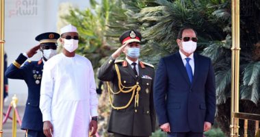 خلال استقباله رئيس المجلس العسكرى الانتقالى.. الرئيس السيسى يؤكد حرص مصر على تقديم الدعم لتشاد خلال المرحلة الانتقالية الحالية.. "ديبى": آفاق واسعة لتطوير العلاقات ودفع أطر التعاون بين البلدين الشقيقين.. صور