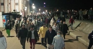 بث مباشر.. تشييع جثمان صياد البرلس شهيد لقمة العيش فى البحر المتوسط