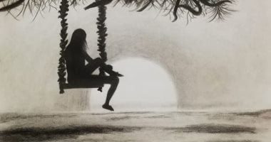"حبيبة" من المنصورة تشارك موهبتها الرسم