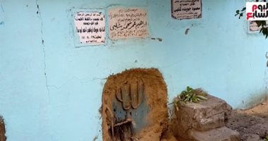 هنا قبر بسنت خالد ضحية الابتزاز الإلكترونى بالصور المفبركة فى الغربية.. فيديو