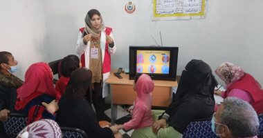 إجراء الكشف الطبى لـ2120 مترددا على قافلة حياة كريمة بكفر الشيخ