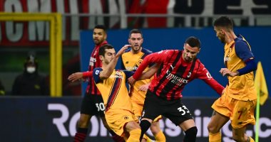 ملخص وأهداف مباراة ميلان ضد روما اليوم فى الدورى الإيطالى