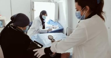 حياة كريمة.. الكشف على 1799 حالة خلال قافلة طبية بقرية نواى بملوى فى المنيا