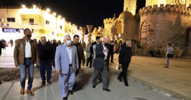 محافظ جنوب سيناء يتفقد استعدادات المحافظة لمنتدي شباب العالم