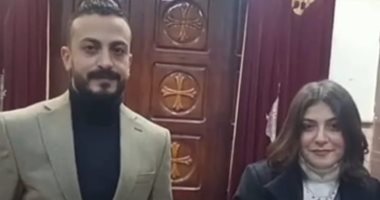 كل عام والمصريين بخير.. رسائل الأقباط فى عيد الميلاد من داخل كنيسة الشهيدة دميانة