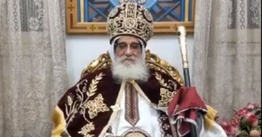شاهد كلمة الأنبا إشعياء مطران كرسى طهطا وجهينة فى عيد الميلاد (فيديو)