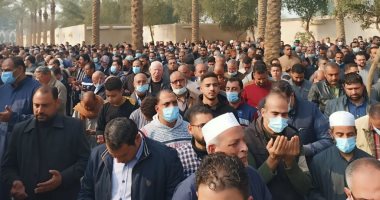 تشييع جثمان محمد العربى شقيق رجل الأعمال الراحل محمود العربى لمثواه الأخير.. فيديو