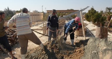 البدء فى تشغيل مدرسة الخارجة الثانوية الزراعية بالطاقة الشمسية.. صور