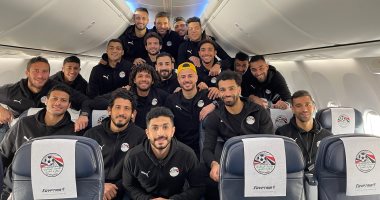 بعثة المنتخب تغادر مطار القاهرة إلى الكاميرون للمشاركة فى أمم أفريقيا 