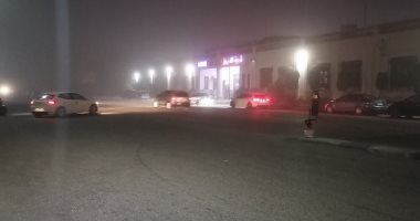 شبورة مخيفة على الطرق.. وغلق محور 30 يونيو والطرق السريعة فى بورسعيد.. لايف