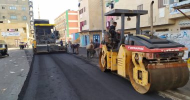 محافظة القاهرة ترصف شوارع تقسيم اللاسلكى بالبساتين وترفع إشغالات بالسيدة زينب