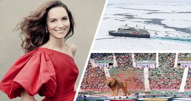 صور.. العالم هذا المساء.. افتتاح بطولة الأمم الإفريقية بالكاميرون.. وعلم مصر يزين الاحتفال.. فرنسا تصمم أقوى سفينة رحلات تستطيع الإبحار فى القطب الشمالي.. دوقة كامبريدج كيت ميدلتون تحتفل بعيد ميلادها الـ40