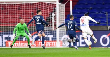 باريس سان جيرمان يتعادل مع ليون 1-1 فى الدوري الفرنسي.. فيديو