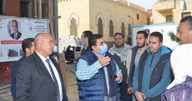 نائب محافظ  بنى سويف  يتابع الموقف التنفيذي لمشروعات "حياة كريمة " 