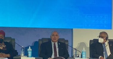 وزير الرى بمنتدى شباب العالم: الزيادة السكانية عامل ضغط على المياه والبنية التحتية