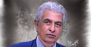 وداعا وائل الإبراشى.. قارئ بالبحيرة يشارك ببورتريه للإعلامى الكبير