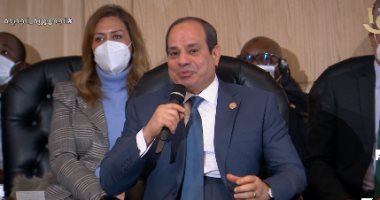 الرئيس السيسي: ما عندناش معسكرات لاجئين.. لدينا 6 ملايين إنسان مدمجين بالمجتمع