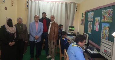 مواهب مدرسة النور تقتحم العالم الافتراضى وتتميز بأصوات ذهبية فى التلاوة.. لايف