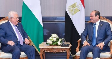 الرئيس السيسى يستقبل أبو مازن ويشدد على ثبات موقف مصر الداعم للقضية الفلسطينية