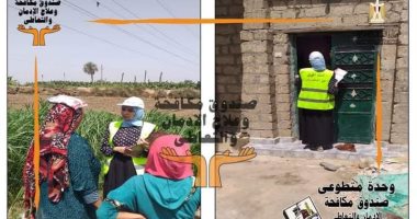 استمرار تنفيذ برامج التوعية بأضرار المخدرات فى قرى "حياة كريمة"