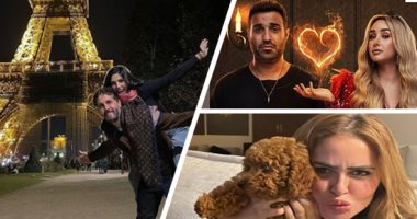 زوجات النجوم فى الحجر الصحى.. هنا الزاهد وأحمد فهمي إصابة ثنائية مع الاحتفال بعيد ميلادها.. هشام ماجد يحتفل بعيد ميلاد زوجته رفقة الفيروس.. ومها الصغير تلهو برفقة كلبها بعيدا عن أحمد السقا