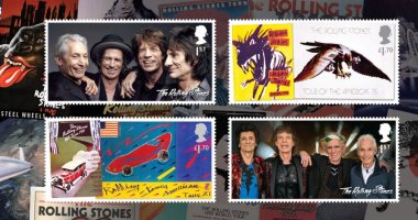 بريد بريطانيا الملكى يصدر 12 طابعًا تذكاريًا للاحتفال بتأسيس فرقة Rolling Stones