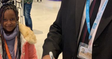 الطفلة جنى: بشكر الرئيس السيسى لدعوتى بمنتدى الشباب ونفسى يزور أسوان تانى