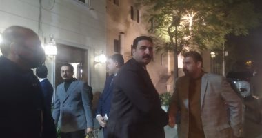 سامح عاشور ونائب"قضايا الدولة" يشاركان فى عزاء الراحلة تهانى الجبالى ..صور