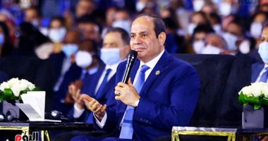 الرئيس السيسى: مصر لها السبق فى التعاون والاشتراك مع المنظمات الدولية المختلفة