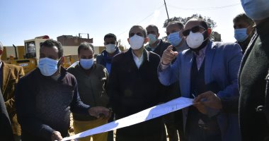 محافظ الغربية يتفقد أعمال تطوير مصنع تدوير المخلفات بالمحلة الكبرى