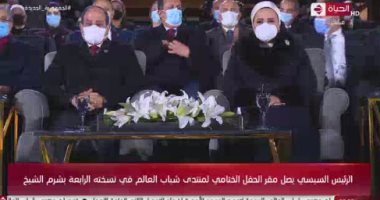 حفل ختام منتدى شباب العالم يعرض فيلما تسجيليا بعنوان "ألوان حقيقية"