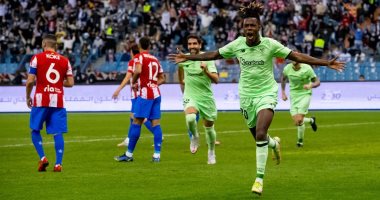 أتلتيك بيلباو يهزم أتلتيكو بثنائية ويواجه ريال مدريد فى نهائي السوبر الإسباني