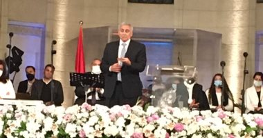حفل تأبين حاشد فى الطائفة الإنجيلية لروح القس مكارى يونان بقصر الدوبارة.. لايف