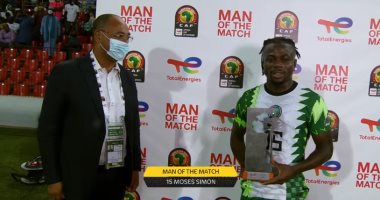 مباريات أمم أفريقيا.. موسيس سيمون أفضل لاعب بمواجهة نيجيريا ضد السودان