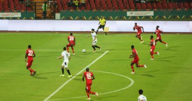 منتخب مصر يكتفي بتعادل سلبي مع غينيا بيساو في الشوط الأول.. صور