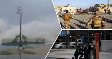 باختصار أهم الأخبار العربية والعالمية حتى الظهيرة.. العراق يحبط محاولة استهداف قاعدة "بلد" الجوية بطائرات مسيرة.. تونجا تحذير من تسونامي بعد ثورة بركان تحت البحر.. إصابات فى إطلاق نار أثناء حفل موسيقى بأمريكا