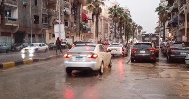 طقس بورسعيد الآن.. رعد وبرق وأمطار غزيرة تزامنا مع سوء الأحوال الجوية.. صور وفيديو