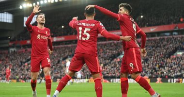 ليفربول فى وصافة الدوري الإنجليزي بثلاثية ضد برينتفورد