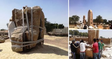تاريخ من نجاحات البعثة المصرية الألمانية بمشروع معبد أمنحتب الثالث وتمثالى ممنون.. الموقع بنى داخله الملك أمنحتب "معبد ملايين السنين" وتعرض للدمار نتيجة لزلزال قديم.. ومشروع إحيائه بدأ فى 1998 لحفظ بقايا المعبد