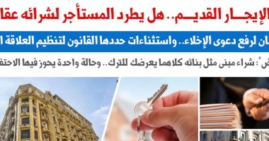 الإيجار القديم.. هل يطرد المستأجر لشرائه عقارا؟.. نقلا عن "برلمانى"