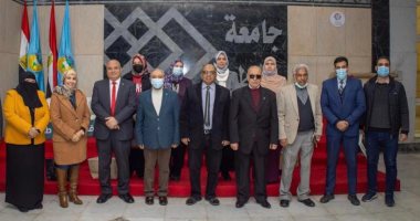 رئيس جامعة طنطا يستقبل وفدًا من QSI الدولية المانحة لشهادة الأيزو  9001:2015