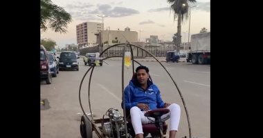 أول جولة داخل السيارة المصنعة بـ3 آلاف جنيه في طنطا..شوف رد فعل الناس (فيديو)