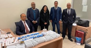جمارك مطار القاهرة تضبط محاولة تهريب كمية من الأدوية البشرية