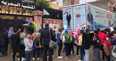القوى العاملة: نقل وحدة التدريب المتنقلة لقرية المنشية البحرية بالإسكندرية