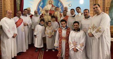 الكنيسة الأرثوذكسية تقيم قداسا قبطيا بأربع لغات بمشاركة مطران الكنيسة السريانية