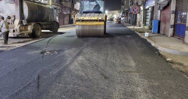 محافظة الجيزة ترصف 5 شوارع رئيسية وتشكل لجنة لمتابعة تطويرها